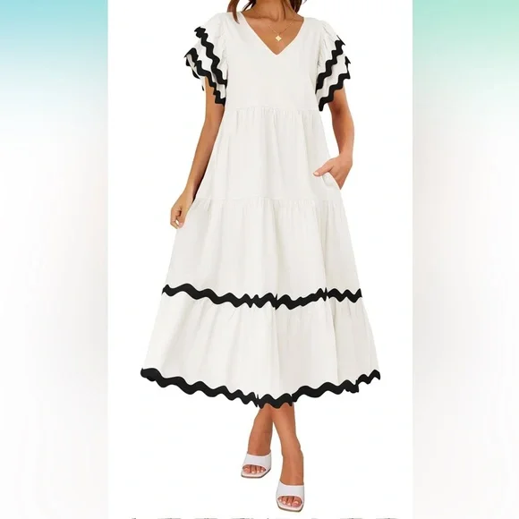 midi a line flowy dress Laurel Midi Dress - Olive Floral Chiffon Midi main image 1